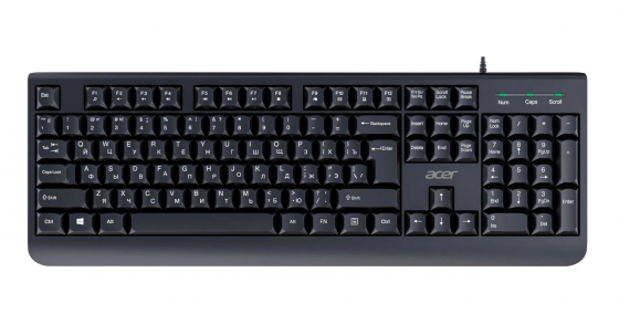 Клавиатура Acer Okw400, проводная, Usb, черный (Zl. Kbdee.01c) (арт-7736) Донецк