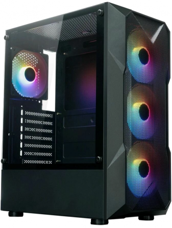 Корпус Xastra A304 4frgb Black A304-4fc12f (арт-5853) Донецк