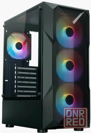 Корпус Xastra A304 4frgb Black A304-4fc12f (арт-5853) Донецк - изображение 1