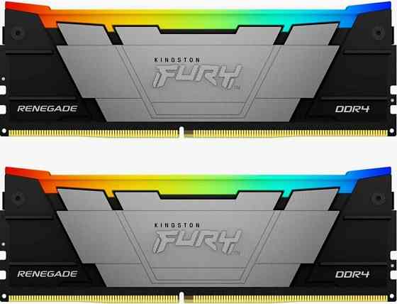 Оперативная память Kingston Fury Renegade Rgb (Kf432c16rb12ak2/32) (2x16gb Kit) (арт-4132) Донецк