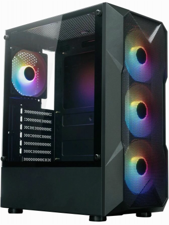 Корпус Xastra A304 4frgb Black A304-4fc12f (арт-5652) Макеевка