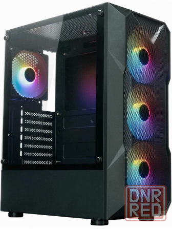 Корпус Xastra A304 4frgb Black A304-4fc12f (арт-5652) Макеевка - изображение 2