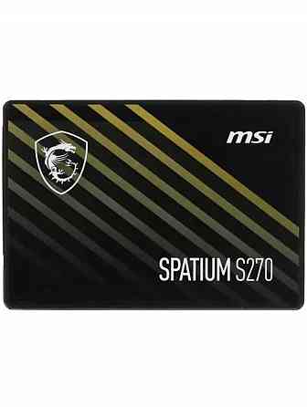 Ssd 2.5" 240gb Sata Msi Spatium S270 (S78-440n070-P83) 500/400, Iops 50/80k, Mtbf 2m, 110tbw, 0,25dw Донецк