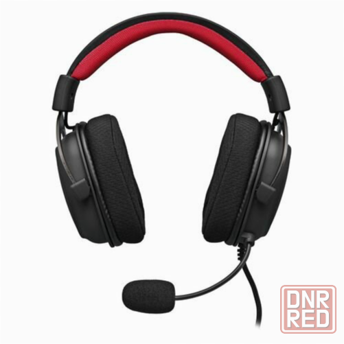 Гарнитура игровая Redragon Zeus X, для компьютера и игровых консолей, мониторные, проводные, черный Донецк - изображение 1