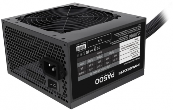 Блок питания 500w Powercase Pa500 (Pa-500si) (арт-4513) Донецк