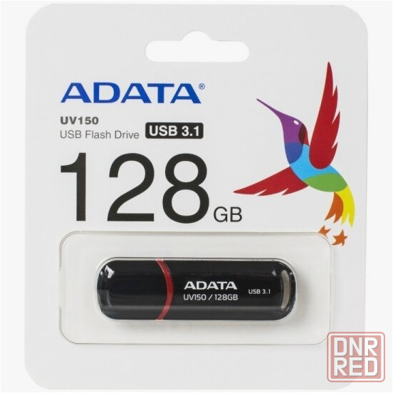 Usb-флешка A-Data Auv150-128g-Rbk 128gb Uv150, Usb 3.0, черный (арт-5546) Макеевка - изображение 2