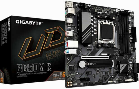 Материнская плата Gigabyte B650m K Am5, Micro-Atx (арт-2407) Донецк