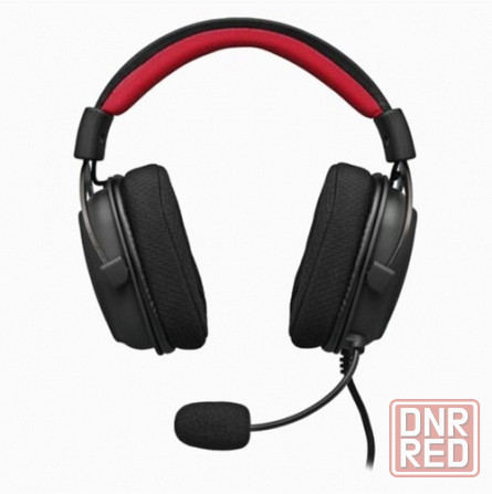 Гарнитура игровая Redragon Zeus X, для компьютера и игровых консолей, мониторные, проводные, черный Макеевка - изображение 1