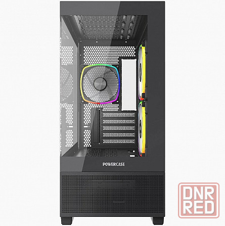 Компьютерный корпус Powercase Vision Micro M3b Tg Argb Black (Cvmmb-A3) (арт-8808) Макеевка - изображение 1