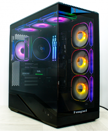 Игровой компьютер Byte-Matrixmayhem | Amd Ryzen 5 7500f (6ядер/12потоков) | 850w | Ssd 1000гб | 32гб Донецк