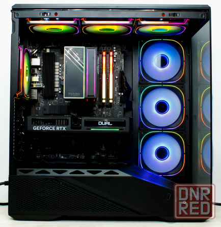 Игровой компьютер Byte-Matrixmayhem | Amd Ryzen 5 7500f (6ядер/12потоков) | 850w | Ssd 1000гб | 32гб Донецк - изображение 3