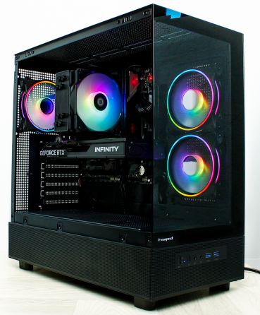 Игровой компьютер Byte-Wolfpackwarrior | Amd Ryzen 5 8400f (6ядер/12потоков) | 650w | Ssd 1000gb | D Донецк