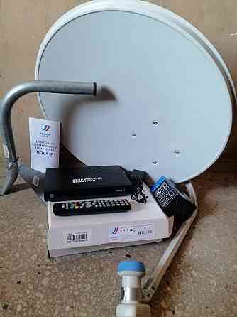Спутниковый комплект, антенна +Бонус, 41 бесплатный канал Донецк