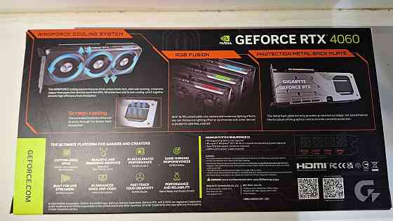 Продам видеокарту rtx 4060 б/у Макеевка