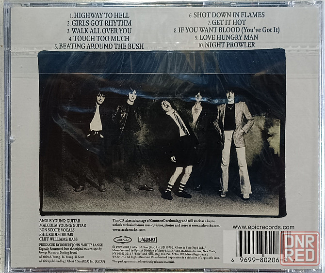 CD диск AC/DC - Highway To Hell - Донецк - изображение 2