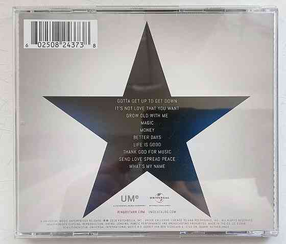 Ringo Starr (2019) What's My Name - CD, фирменный (EU) Макеевка