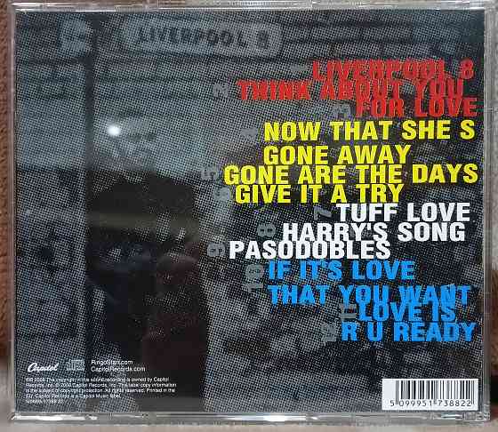 Ringo Starr (2008) Liverpool 8 - CD, Россия Макеевка