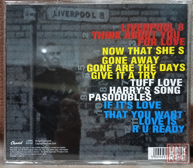 Ringo Starr (2008) Liverpool 8 - CD, Россия Макеевка - изображение 3