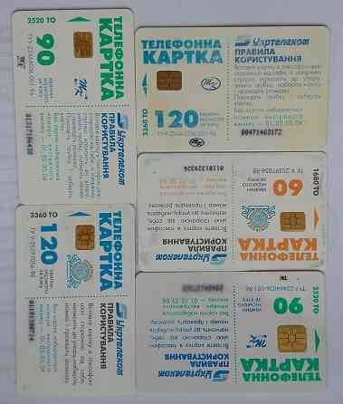 Телефонная карта Украины (церкви) Донецк