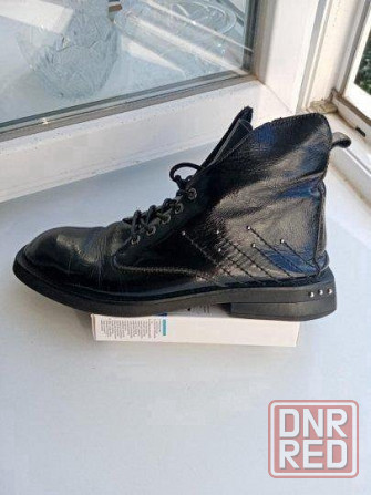 Ботинки женские 38 р. кожаные лакированные Донецк - изображение 3