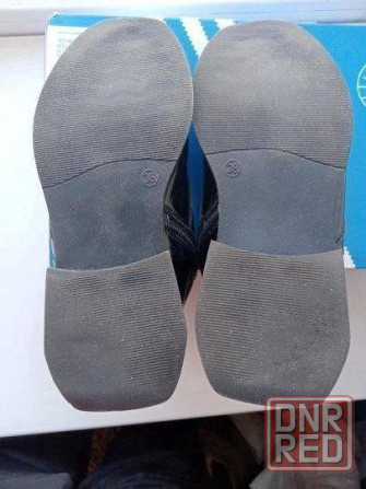 Ботинки женские 38 р. кожаные лакированные Донецк - изображение 4