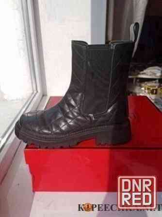 Полусапоги 36(23) р. кожаные на девочек Донецк