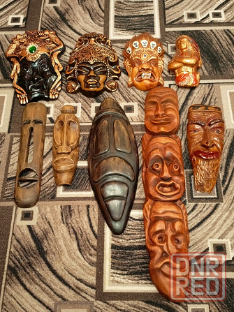 Маски из дерева и гипса Донецк - изображение 1