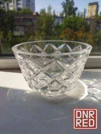Большая хрустальная салатница ссср Донецк
