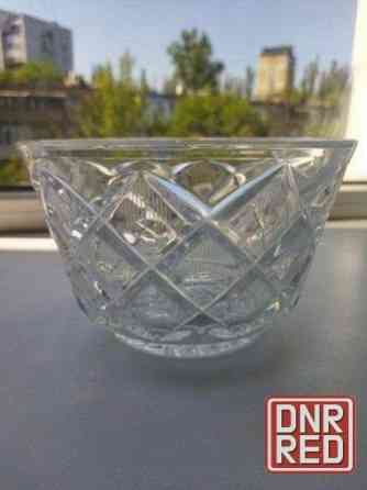 Большая хрустальная салатница ссср Донецк