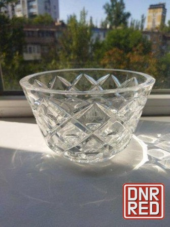 Большая хрустальная салатница ссср Донецк - изображение 5