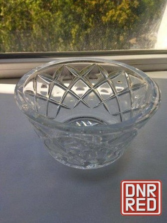 Большая хрустальная салатница ссср Донецк - изображение 3