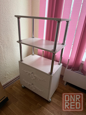 Этажерка с двумя выдвижными ящиками Донецк - изображение 1