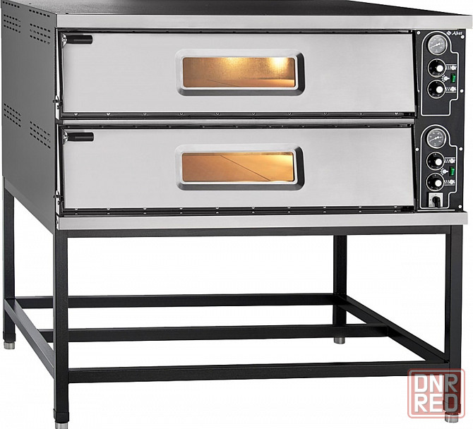 Печь для пиццы Abat пэп-6х2 с подставкой Донецк - изображение 1