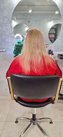 Наращивание натуральных волос.Обучение Донецк