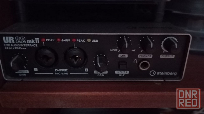 звуковая карта (предусилитель) Steinberg UR22 MKII Макеевка - изображение 1