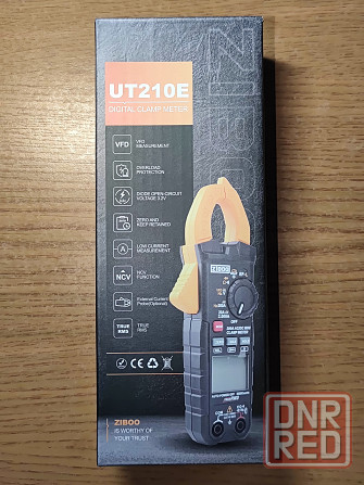 Токовые клещи-мультиметр-тестер ZIBOO UT210E,постоянный/переменный ток,малые токи Донецк - изображение 2