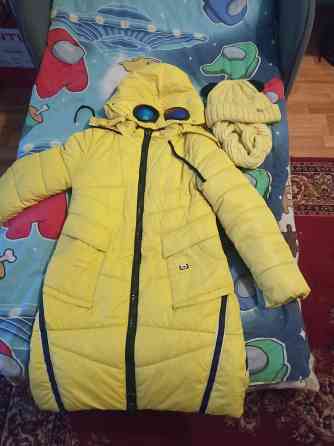 Пальто зимнее на девочку 10-14 лет+ подарок Донецк