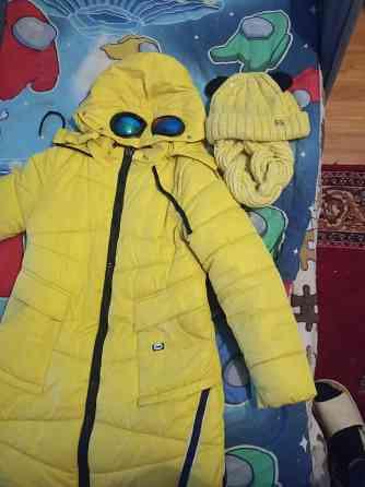 Пальто зимнее на девочку 10-14 лет+ подарок Донецк