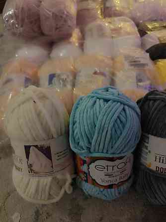 Пряжа плюшевая Донецк