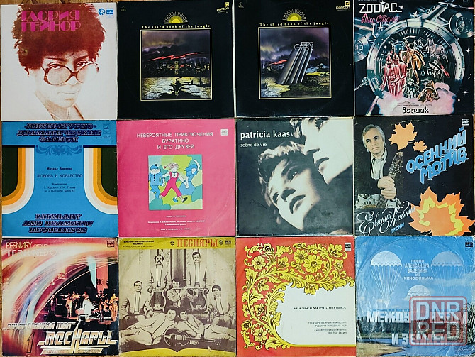 Виниловые пластинки 100 шт оптом за 2500 Донецк - изображение 2