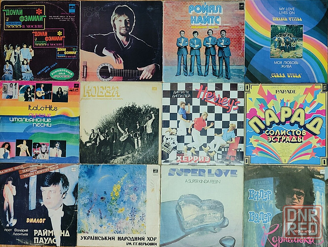 Виниловые пластинки 100 шт оптом за 2500 Донецк - изображение 6