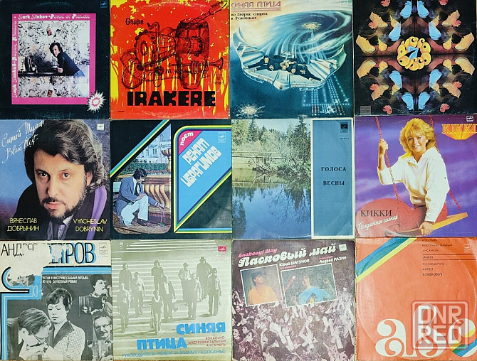 Виниловые пластинки 100 шт оптом за 2500 Донецк - изображение 4