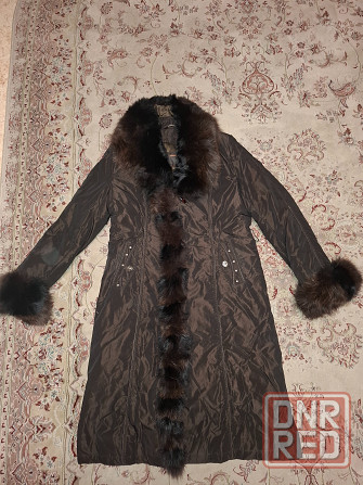 Зимнее пальто плащ пихора на меху 54 размер Донецк - изображение 1