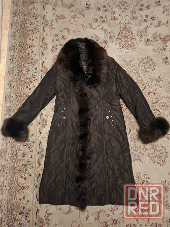 Зимнее пальто плащ пихора на меху 54 размер Донецк - изображение 2