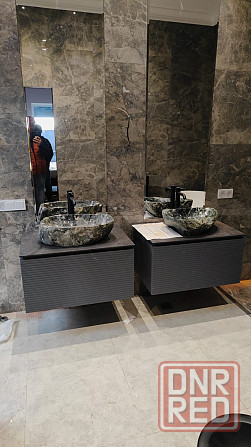 монтаж плитки любых размеров.Монтаж сан.узлов и душевых кабин с красивой розуклонкой поддонов. Макеевка - изображение 4