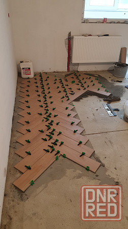 монтаж плитки любых размеров.Монтаж сан.узлов и душевых кабин с красивой розуклонкой поддонов. Макеевка - изображение 5