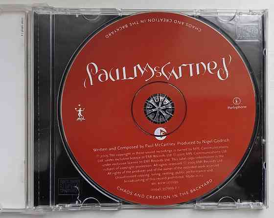Pal McCartney (2005) Chaos And Creation In The Backyard - CD, неофициал Макеевка