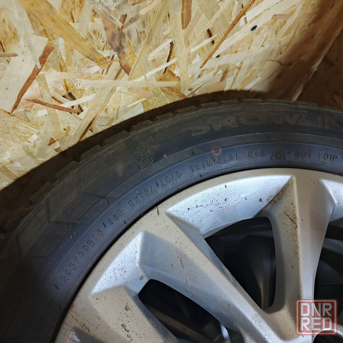 Оригинальные диски r16 форд 5*108 с зимней резиной 205/60/16 Донецк - изображение 2