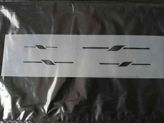 Трафареты оформительские, комплект 4шт. Донецк