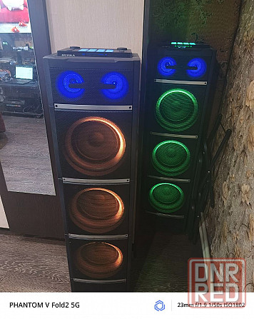 продам колонки блютуз 2 шт по 1200 ват Донецк - изображение 1